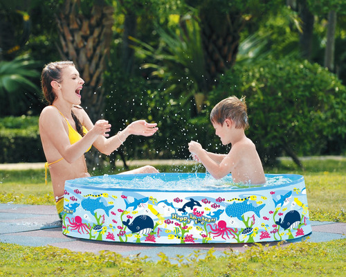 Imagen 2 de 8 de Pileta Redonda Infantil Rígida 226 Lt 120x25 Cm Sun Club