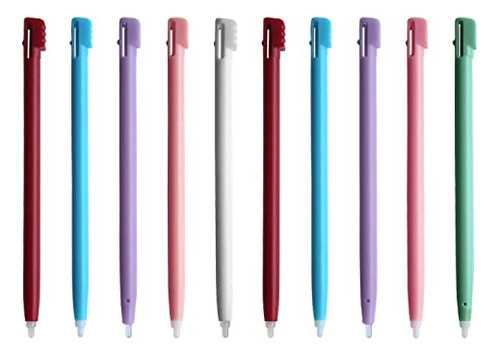 Ostent Pack De 10 Stylus Color Touch Para Nds Lite