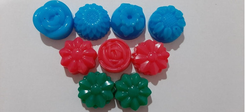 30 Jabones Con Forma De Mini Flor 2,5 Cm Souvenir