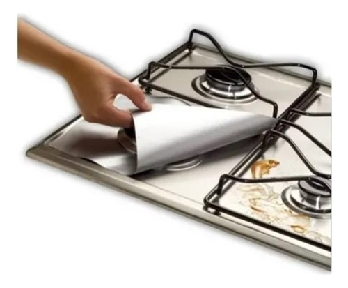 12 Laminas De Aluminio Protector De Cocina Cocinilla