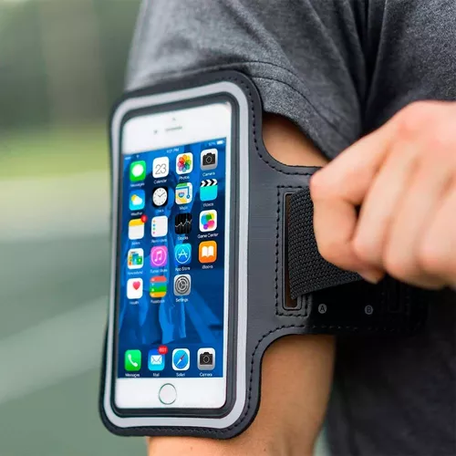 apretón Buscar cocinero Brazalete Deportivo Correr Running Porta Celular Neoprene | Cuotas sin  interés