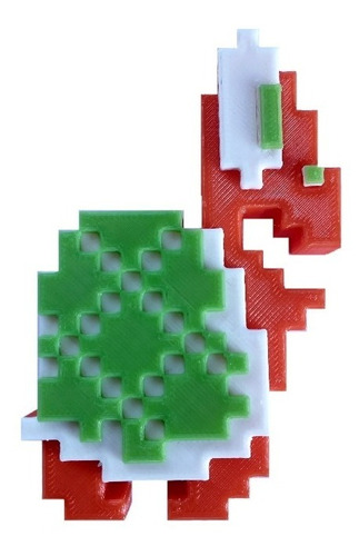 Figuras Super Mario Bros 8 Bit Retro