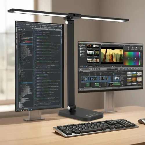 Lâmpada De Mesa Led - Lâmpada De Estudo Dobrável, Lâmpada De Leit...