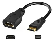 Comprar Cabo Adaptador Mini Hdmi Para Hdmi 4k Tablet Filmadora Canon