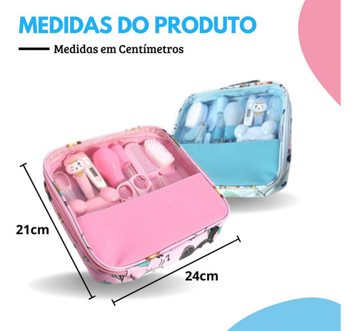 Kit Higiene E Cuidados P/bebe Completo 13 Peças Essenciais