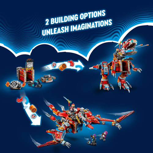 Robot De Juguete Lego Dreamzzz Coopers Dinosaurio C-rex 7148