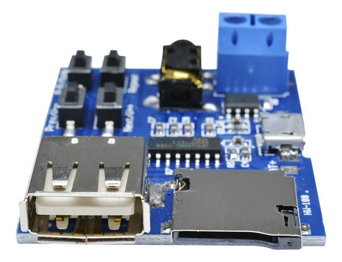 Modulo Reproductor Mp3 Wav Dfplayer Musica Mini Arduino