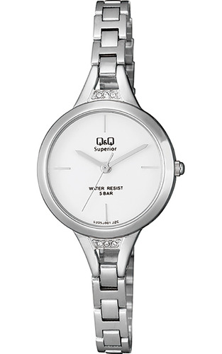 Reloj Para Mujer Q&q Superior S305j201y Plateado