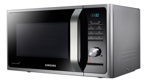 Microondas Samsung Con Grill Ceramico 28 Litros Silver