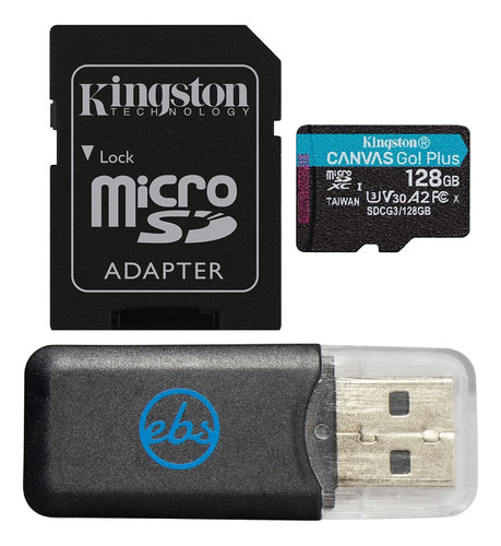 Kingston Tarjeta Memoria Microsd Canva Go Plus 128 Gb Gopro