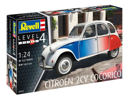 Revell Citroën 2cv Cocorico 07653 1/24  Rdelhobby Mza