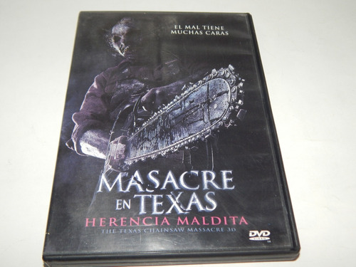 Masacre De Texas Dvd Pelicula Terror Herencia Maldita Dist1