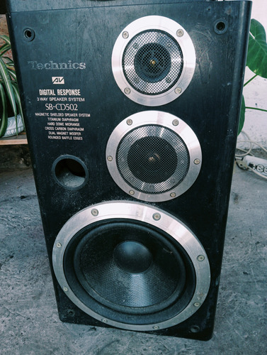 Bosinas Technics Modelo Sb-cd502 Negro (Usado)