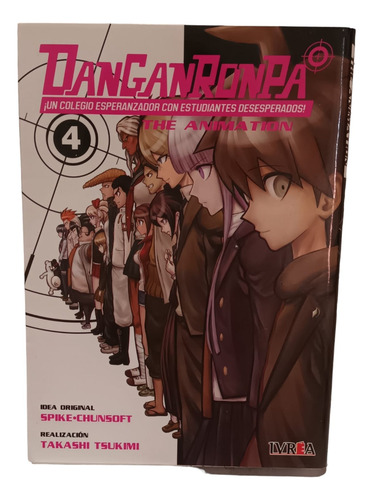 Manga Danganronpa The Animation, #1 Al 4 Completo Ed.ivrea