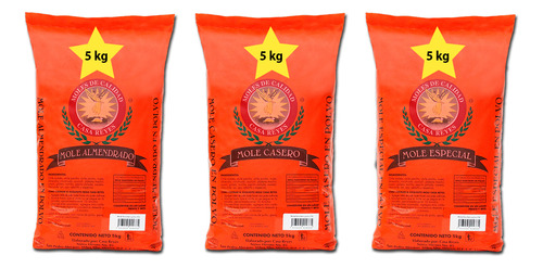 Mole Almendrado, Casero Y Especial Polvo 5 Kilos Casa Reyes