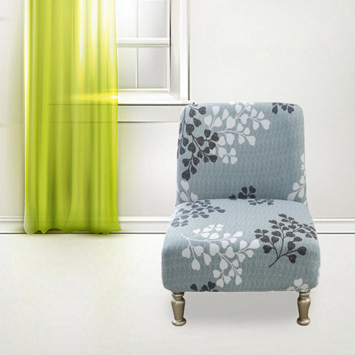 Impresión Funda Para Silla Extraíble Azul Claro