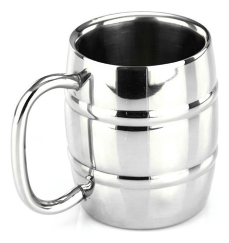 .. 2 Tazas De Acero Inoxidable, Taza De Barril, Café,ab