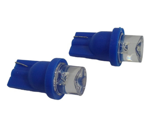 Bombillo Led Azul Tipo Muelita T10 Para Tablero Cluster