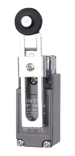 Imagen 1 de 2 de Interruptor Limite 1nc+1no Rodillo Ajustable Cntd Cze-00-fm