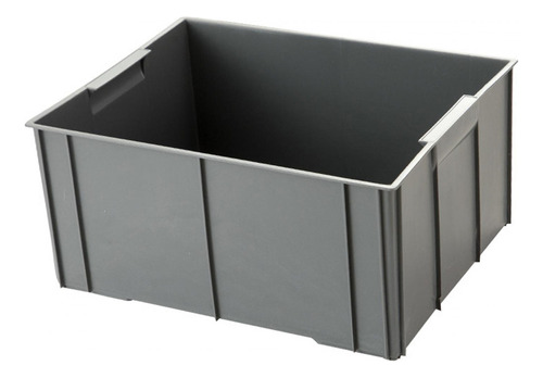 Caja De Almacenamiento Industrial, Gris 35,5x28x17cm