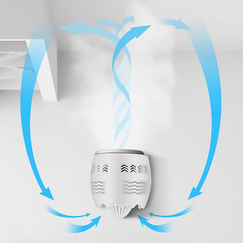 Nuevo Ventilador Turbo Portátil Usb De Doble Hoja Mini Circu