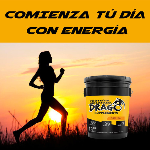 Drago Supplements Proteína Isolatada 5kg 131 Serv Galleta