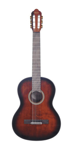 Guitarra Clásica Valencia 4/4 Vc564 - Color Marrón.