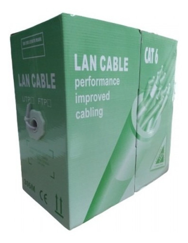 Cable Utp Cat 6 70/30 De 305mtrs