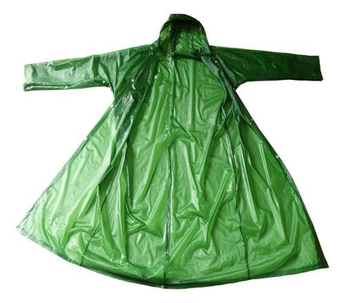 Chubasquero Con Capucha Para Adulto, Grueso, Impermeable, De