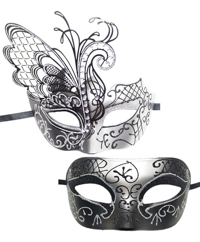 Mascarada Para Parejas Metal Veneciano Griega Romana Disfrac