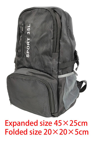 Mochila De Camping Mochila Plegable Ajustable Para Escalada