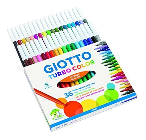 Marcador Giotto Turbocolor 36 Colores