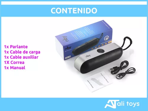 Bafles de sonido pequeños CON BLUETOOTH DE COLORES recargabl