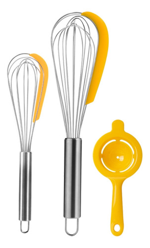 Set Separador De Yema De Huevo Con Batidor De Huevos, Portát