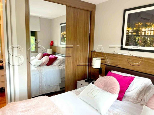 Imagem 10 de 15 de Flat No Brooklin, Reformado E Mobiliado, Para Investimento Ou Moradia - Sf33343