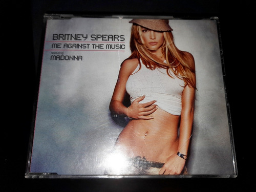 Britney Spears Madonna Me Against The Music Cd Original Maxi