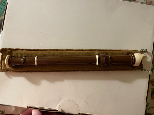 Flauta Dulce Aulos Japonesa Marrón (Usado)