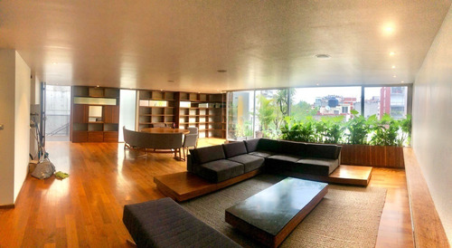 Imagen 2 de 21 de Penthouse Con Terraza Semiamueblado