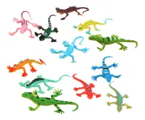 Comprar 12 Unids Pequeño Plástico Gecko S De Bolsa De Películas