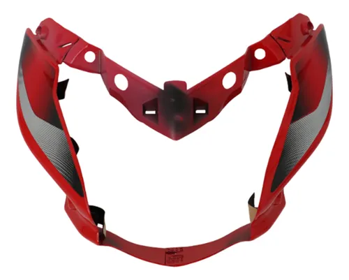 Carenaje De Farola Para Bajaj Discover 125st Rojo Mtc