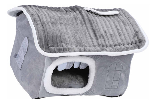 Casinha De Gato Com Isolamento Térmico Grey S, Removível Par