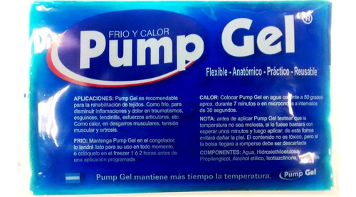 Pump Gel Chica Almohadilla De Gel Frío/calor 24cm X 14cm