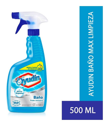 Ayudin Limpiador Baño Maxima Limpieza Gatillo 500 Ml