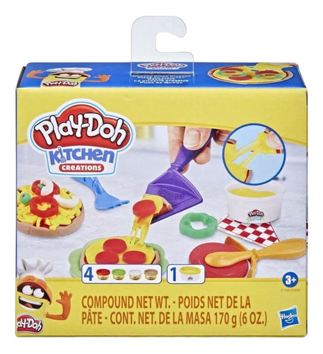 Play-doh Juego De Masas Kitchen Creations Comidas Rapidas 