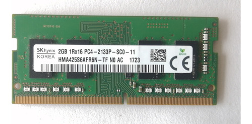 Memory Ram Sk Hynix 2gb Pc4-2400t Ddr4 Notebook | Hma425s6af