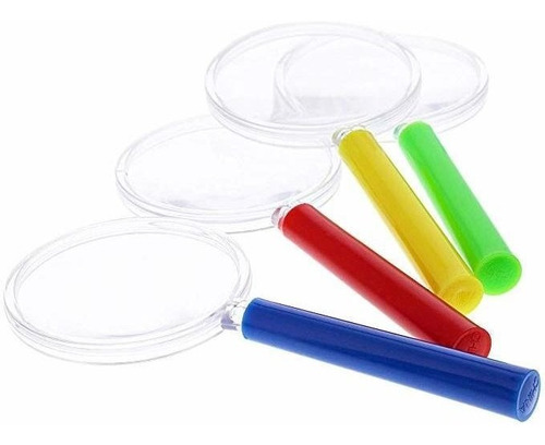 Blue Panda Bulk Kids Magnifying Glasses Party Favors, 4 Colo