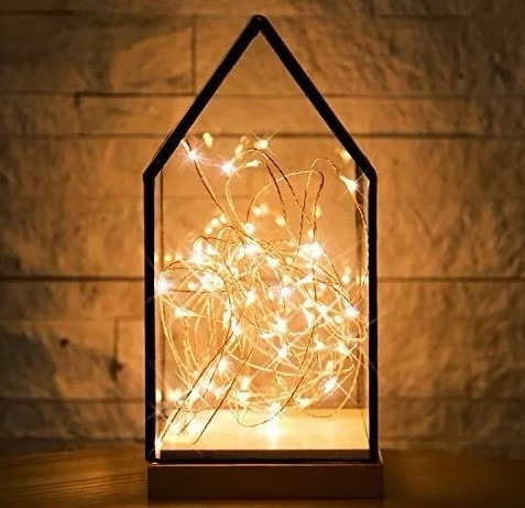 Imagen 3 de 8 de Guirnalda De 50 Luces - Mini Luces Led Luciernagas 5 Metros