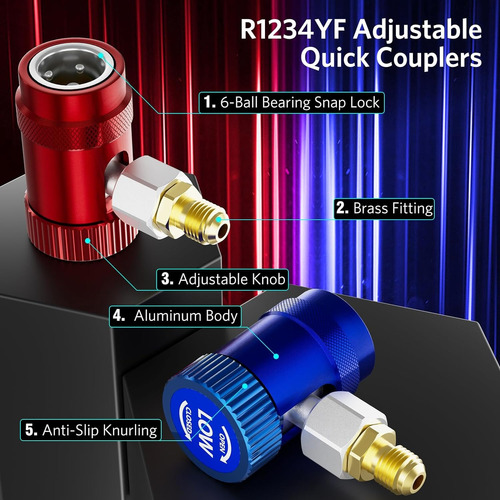 Adaptador R1234yf Para Manometro De Refrigeracion