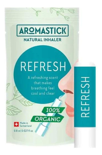 Kit Com 3 Aromastick Inalador Nasal Natural 100% Orgânico