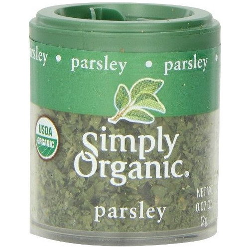 Simplemente Orgánica Hoja De Perejil Flakes Orgánico Certifi